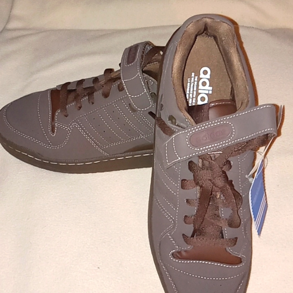ADIDAS ORIGINALS Forum 84 Low ADV Sneakers, SIZE: 11, BROWN/BROWN